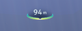 The HUD Indicator at 94m