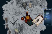 Map of the Lava Lakes