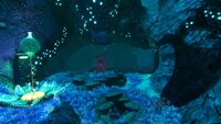 The cave leading to Sanctuary Zero