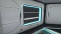 The Wall Shelves placed in a Seabase