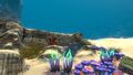 Grassy Plateaus - Spike Plants are commonly found among the seabed