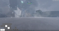 In-game footage of the unfinished upper section taken from this video