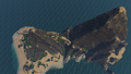 The Island from aerial view