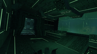 The observation room in the Disease Research Facility