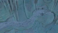 small cave, only accessible by the spypenguin