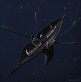 Non-Subnautica art by Alex Ries (2012), appears to have inspired the penguin's mouth