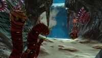 Tiger Plants guarding the cave