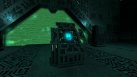 The Blue Forcefield Control in the Antechamber