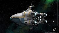 Aurora Ship In Space