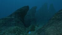 More colossal formations in the shallower areas of the Crag Field