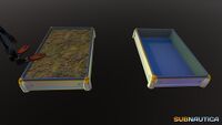 Exterior Growbed in-game by the developers