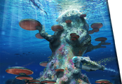 A fraction of the Giant Tree Mushroom concept art - by