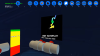 The third iteration of the HUD, as seen in prototype 3, this time featuring sub depth and smaller text again.