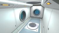 Top, End, Side and Floor Hatch Interior