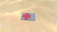 First Aid Kit on the seabed