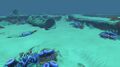 A preview of the Safe Shallows tile set