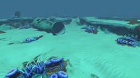 A preview of the Safe Shallows tile set