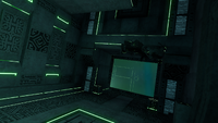 A room overlooking the main tank