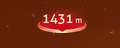 The HUD Indicator still displaying red colour in the Active Lava Zone