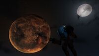 The Prawn Suit in the night.