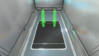 Placing a Ladder inside the Vertical Connector