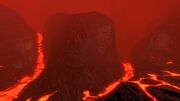 Lava rivers