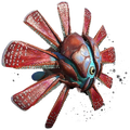 A render of a fish currently known as a "Hammerhead".