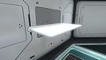 Single Wall Shelf placed in a Seabase