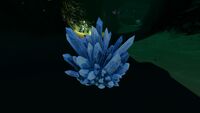 Quartz in the caves