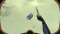 Lithium Ion Battery on seabed