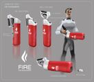 Fire Extinguisher - by Cory Strader
