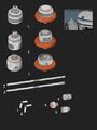 Pipes final model drawing.