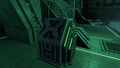 The Artifact Terminal in the Quarantine Enforcement Platform controlling the elevator's forcefield