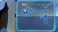 The PDA Inventory tab and PaperDoll UI.