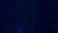A part of a cave in one of the icebergs
