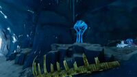 Some remains found in the Blue Ice Caves