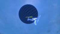 Gravsphere with items