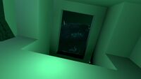 The entrance to the Aquarium found inside