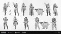 Marguerit Maida's concept art 2 featuring Preston.