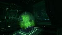 An Ion Crystal Pyramid in the Disease Research Facility