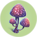 Pink Mushroom PDA image