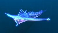 The Ghost Leviathan located in the eastern area of the biome