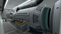 The engine room of the Cyclops