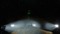The Alien Statue