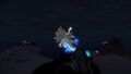 Propulsion Cannon at Night